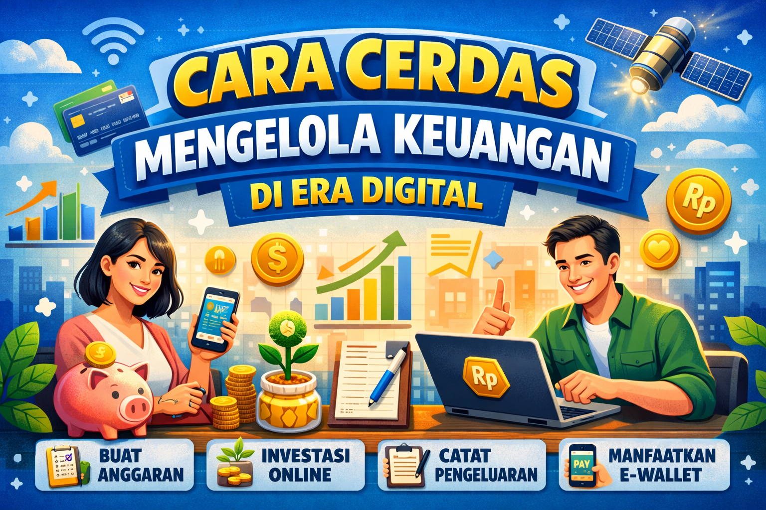 CARA CERDAS MENGELOLA KEUANGAN DI ERA DIGITAL