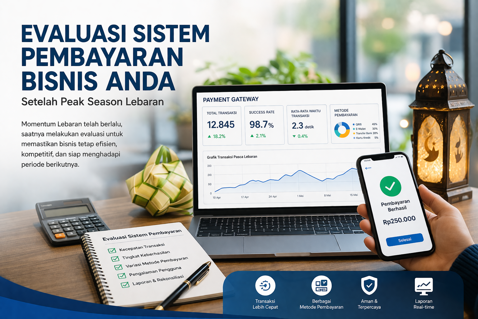 Pentingnya Evaluasi sistem pembayaran untuk menjaga pertumbuhan bisnis tetap optimal