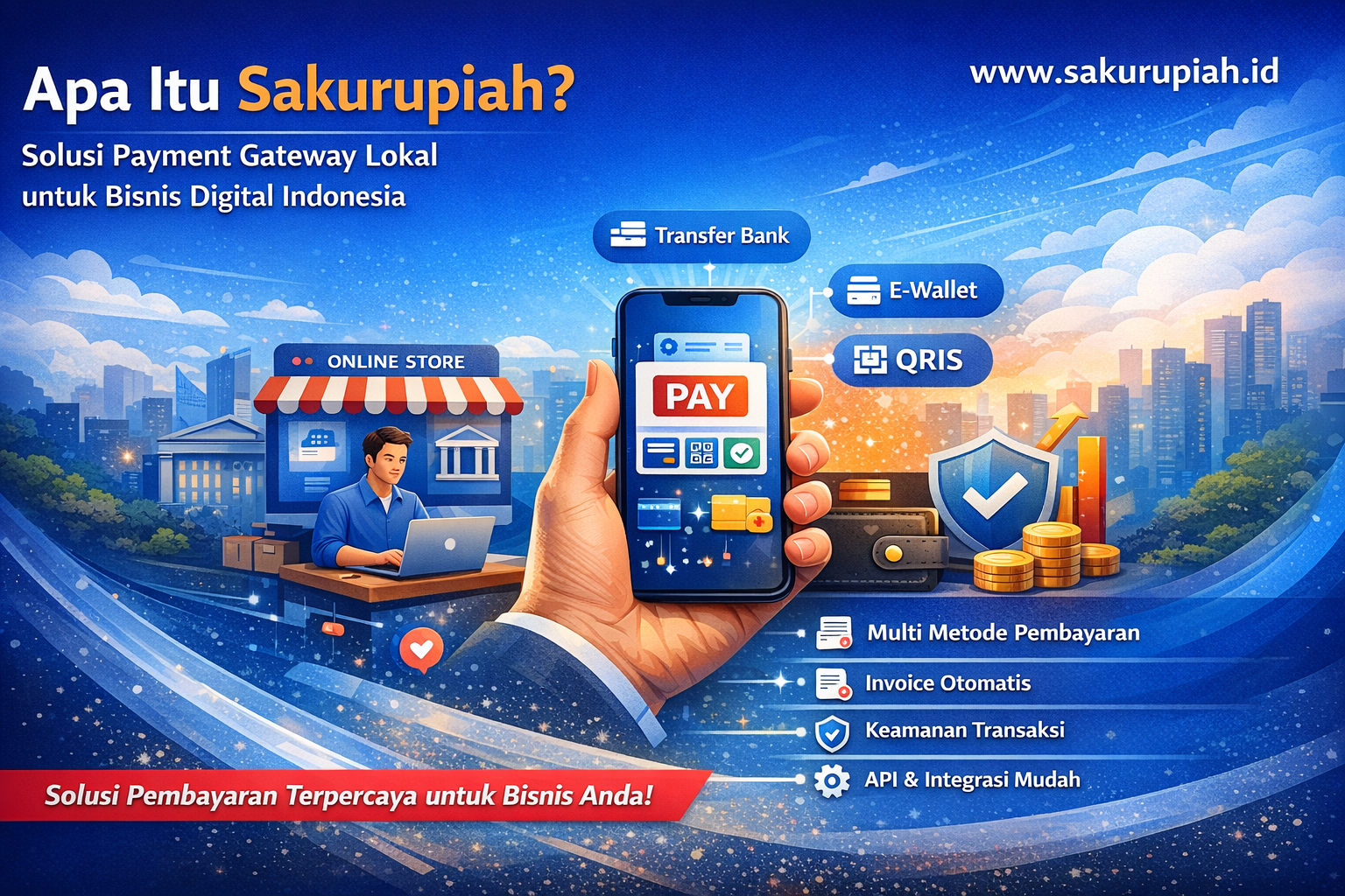 Apa Itu Sakurupiah? Solusi Payment Gateway Lokal untuk Bisnis Digital Indonesia Tahun 2026