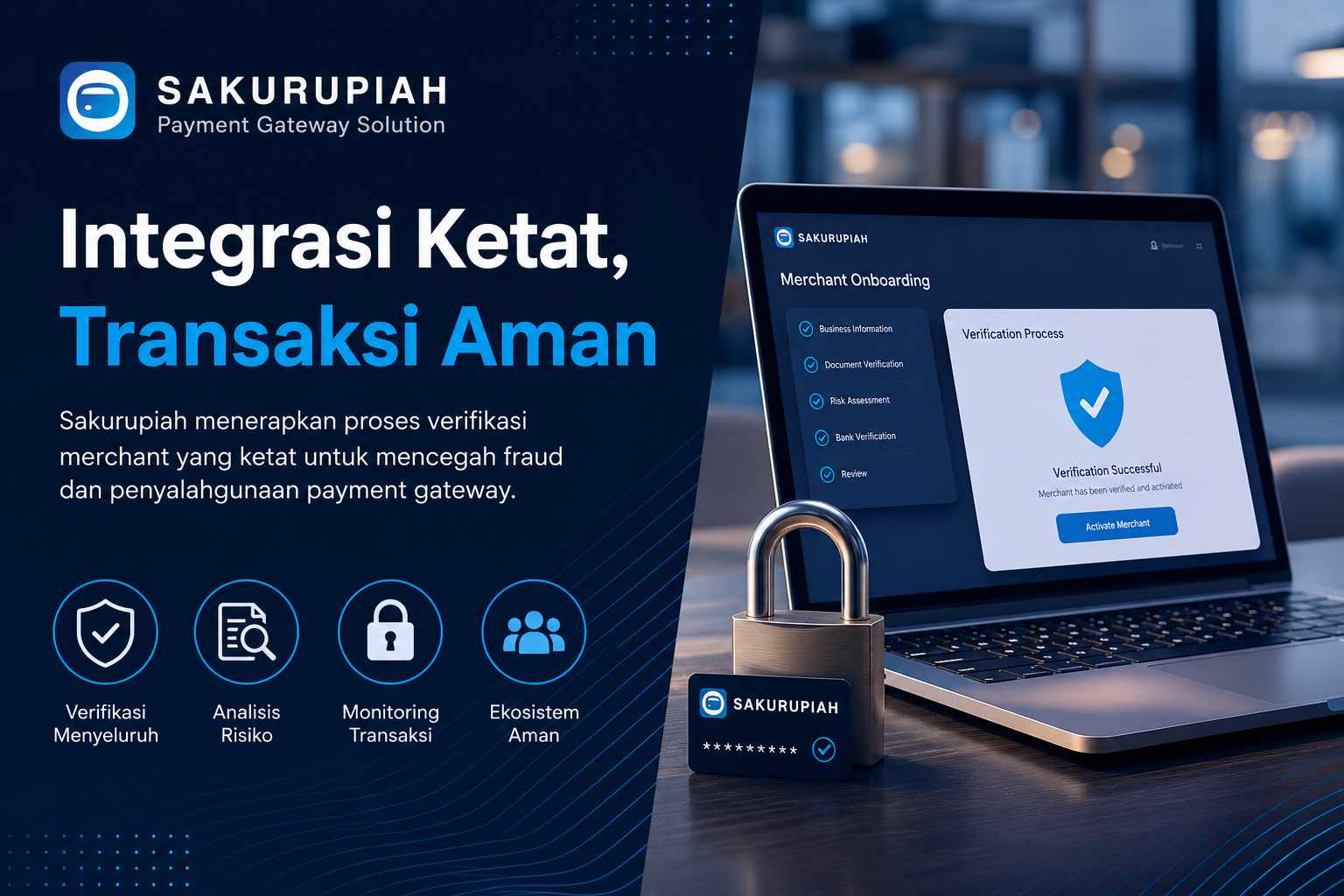 Ketatnya Integrasi Merchant ke Sakurupiah Payment Gateway Agregator untuk Mencegah Fraud dan Penyalahgunaan Sistem Pembayaran