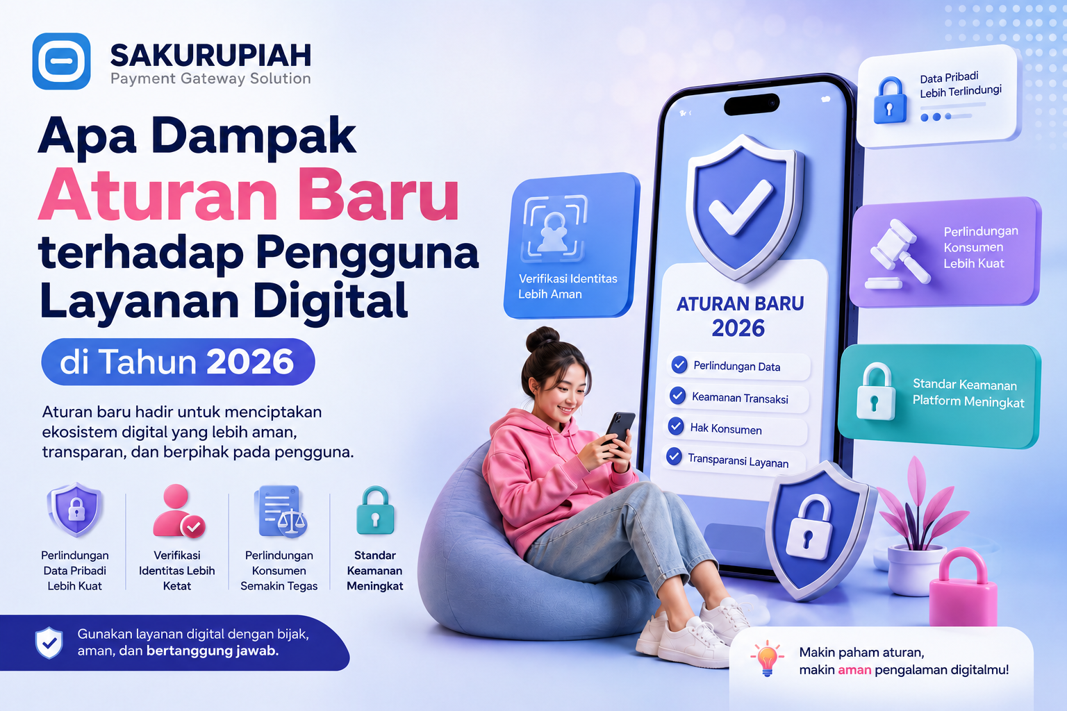 Apa Dampak Aturan Baru terhadap Pengguna Layanan Digital di Tahun 2026? khususnya di sakurupiah payment gateway