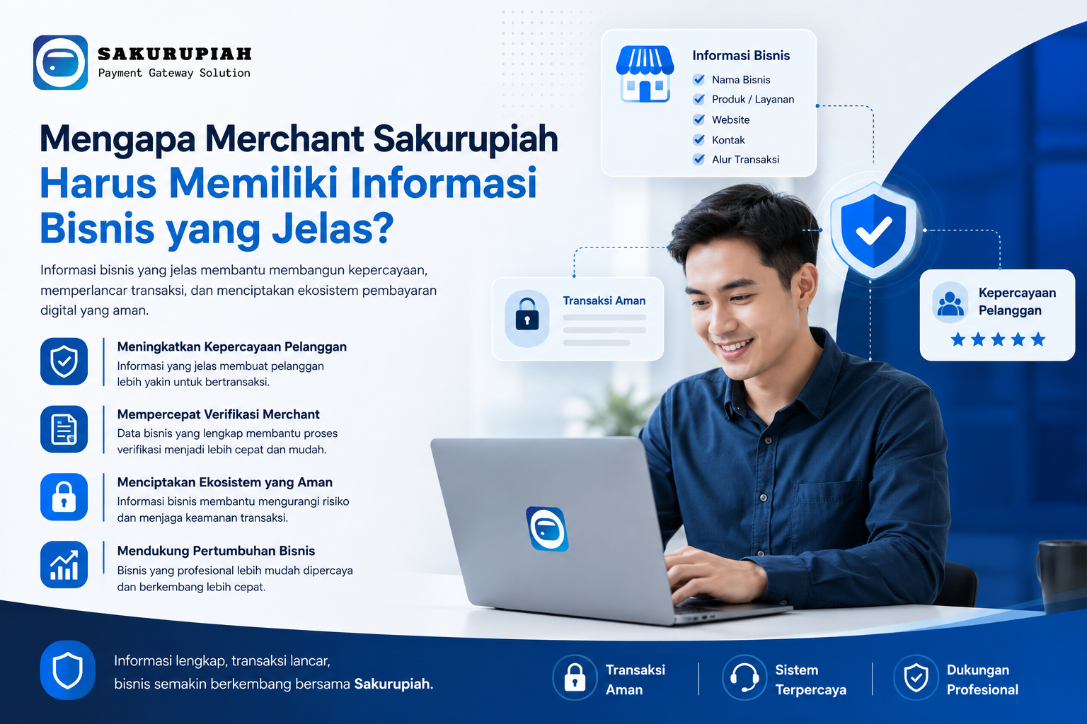 Mengapa Merchant Sakurupiah Harus Memiliki Informasi produk Usaha/Bisnis yang Jelas?